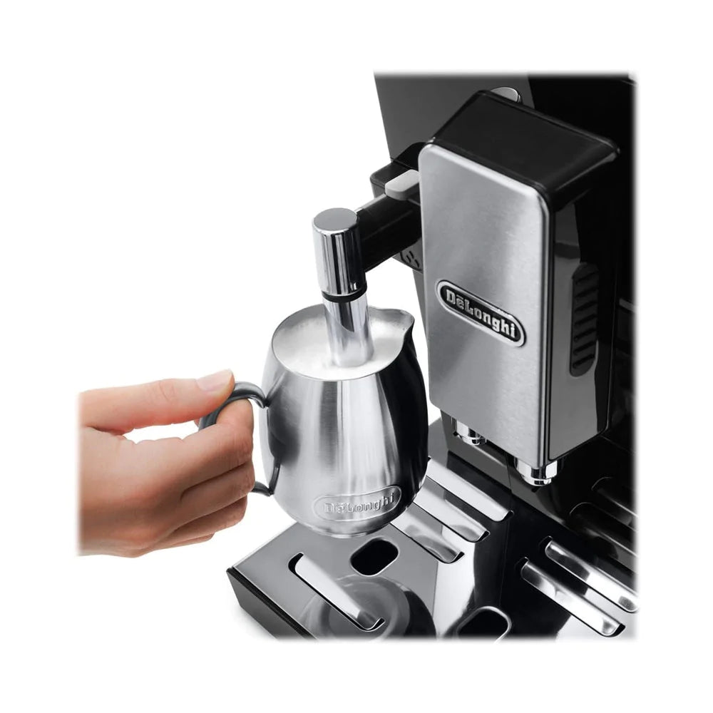 De'Longhi - Eletta Cappuccino Espresso Machine - Black