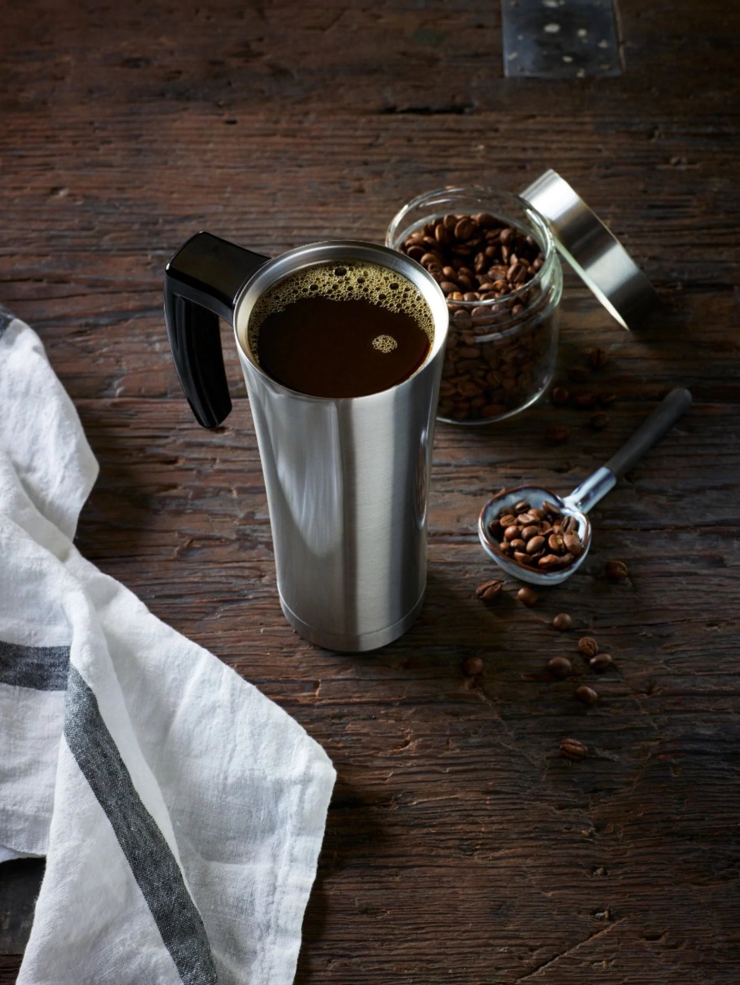 Breville - the Precision Brewer Glass 12-Cup Coffee Maker - Brushed Stainless Steel