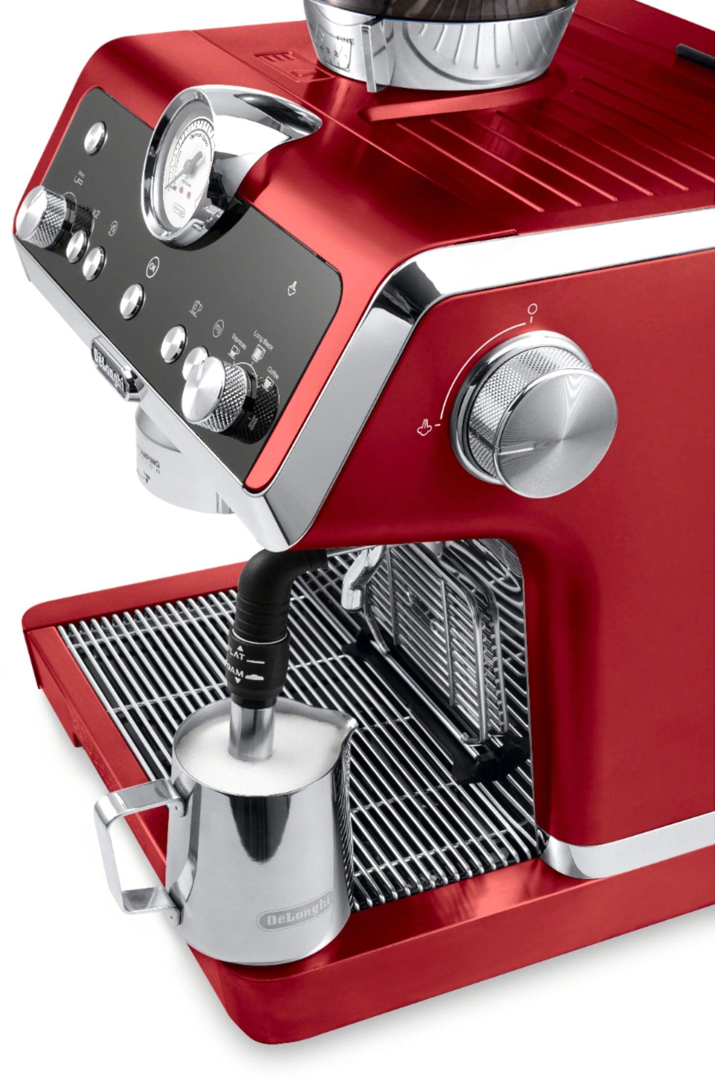 De'Longhi - La Specialista Prestigio Espresso Machine with Active Temperature Control and Dual Heating System - Red