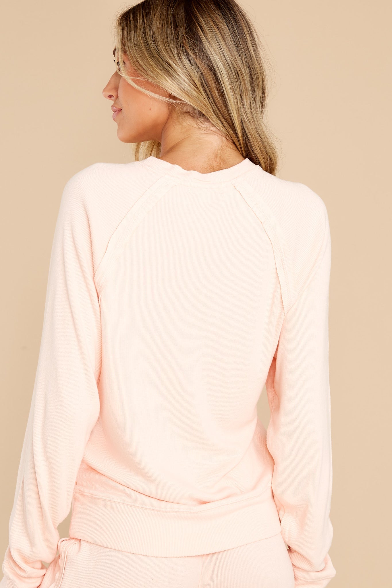 Pastel Dreams Pink Long Sleeve Top