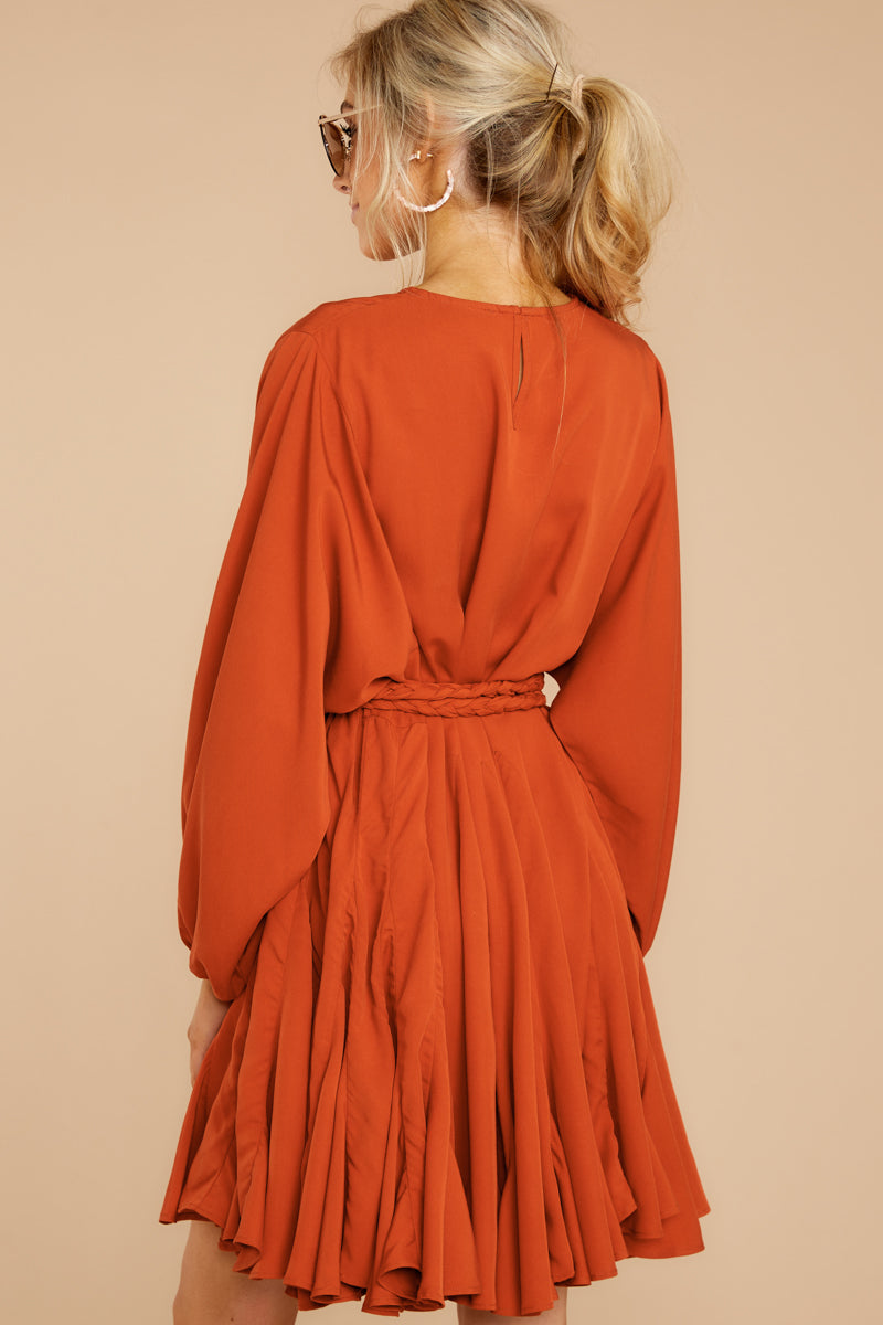 Everyday Here Orange Dress