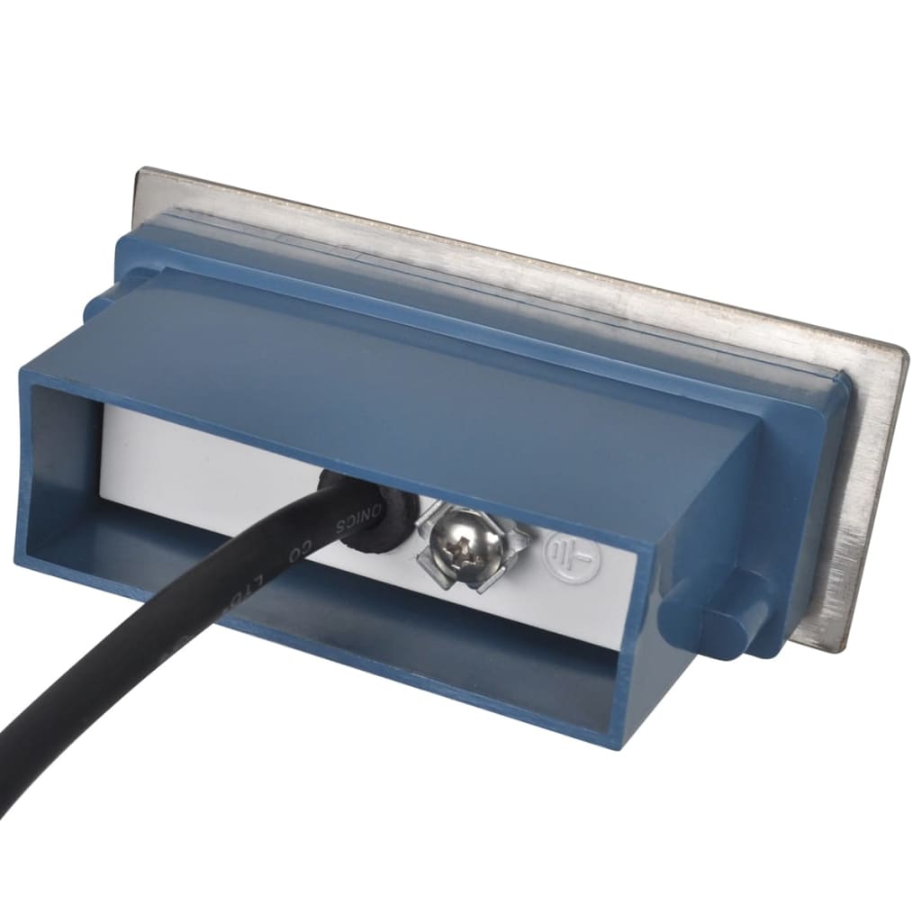 2 x LED Einbauleuchte Treppenleuchte 44 x 111 x 56 mm