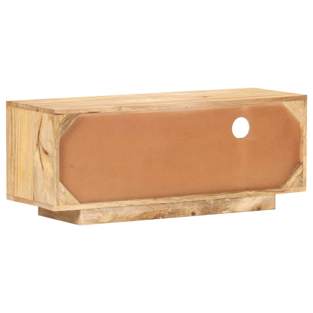 TV-Schrank 90x30x35 cm Mango Massivholz