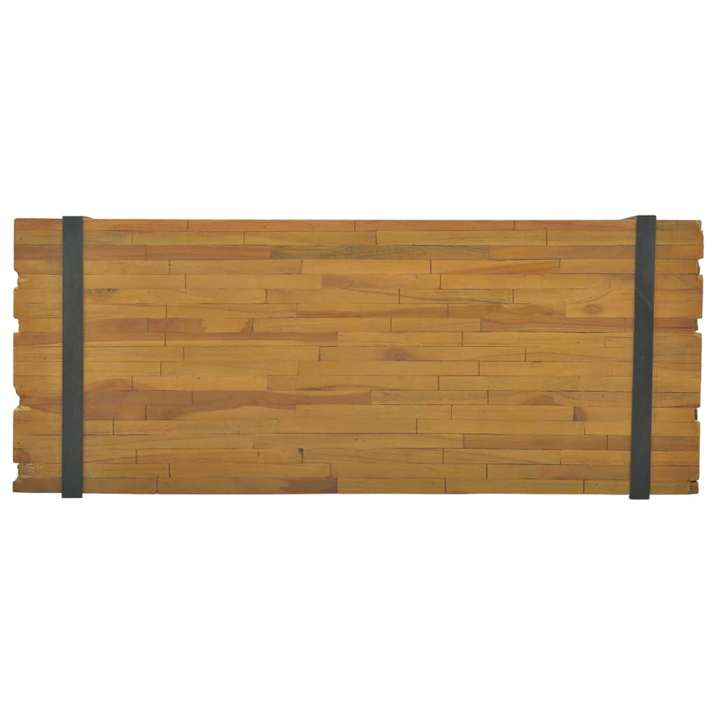 Couchtisch 110x45x38 cm Teak Massivholz