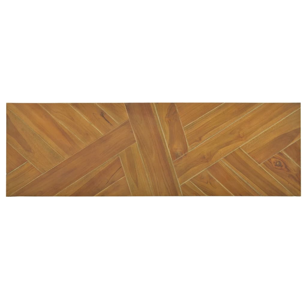 TV-Schrank 110x35x36 cm Massivholz Teak