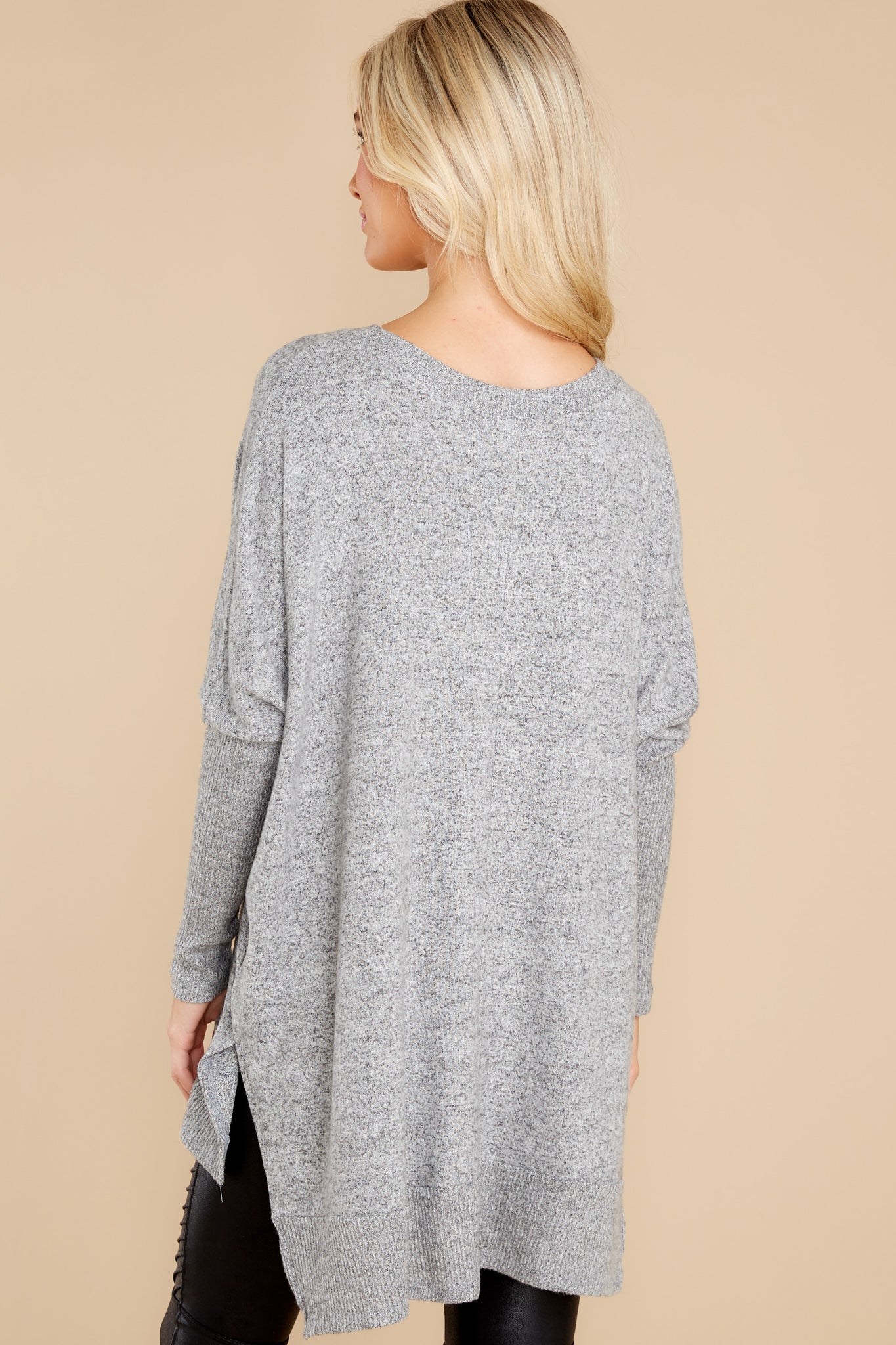Pace Yourself Grey Top