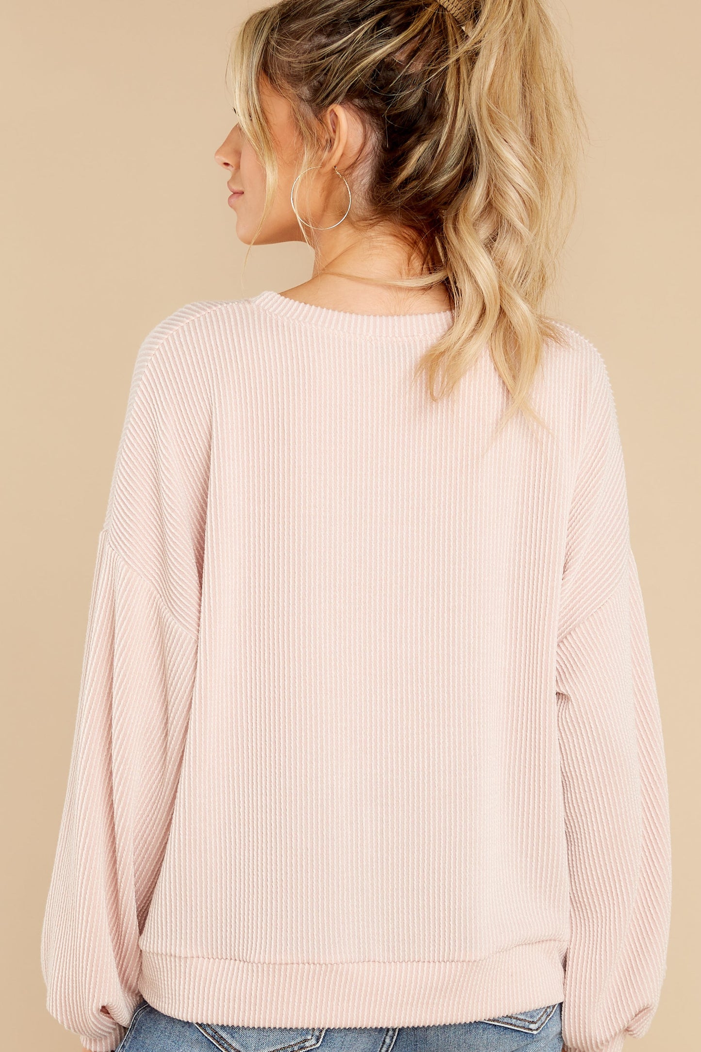 Newest Beginnings Blush Top