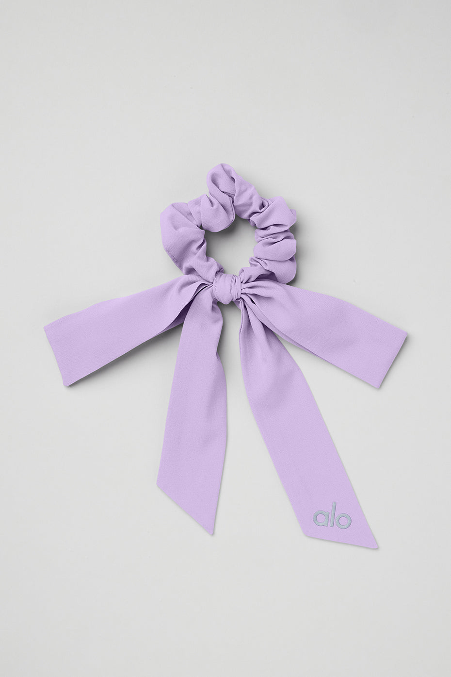 Love Knots Tie Scrunchie Violet Skies qrack shop