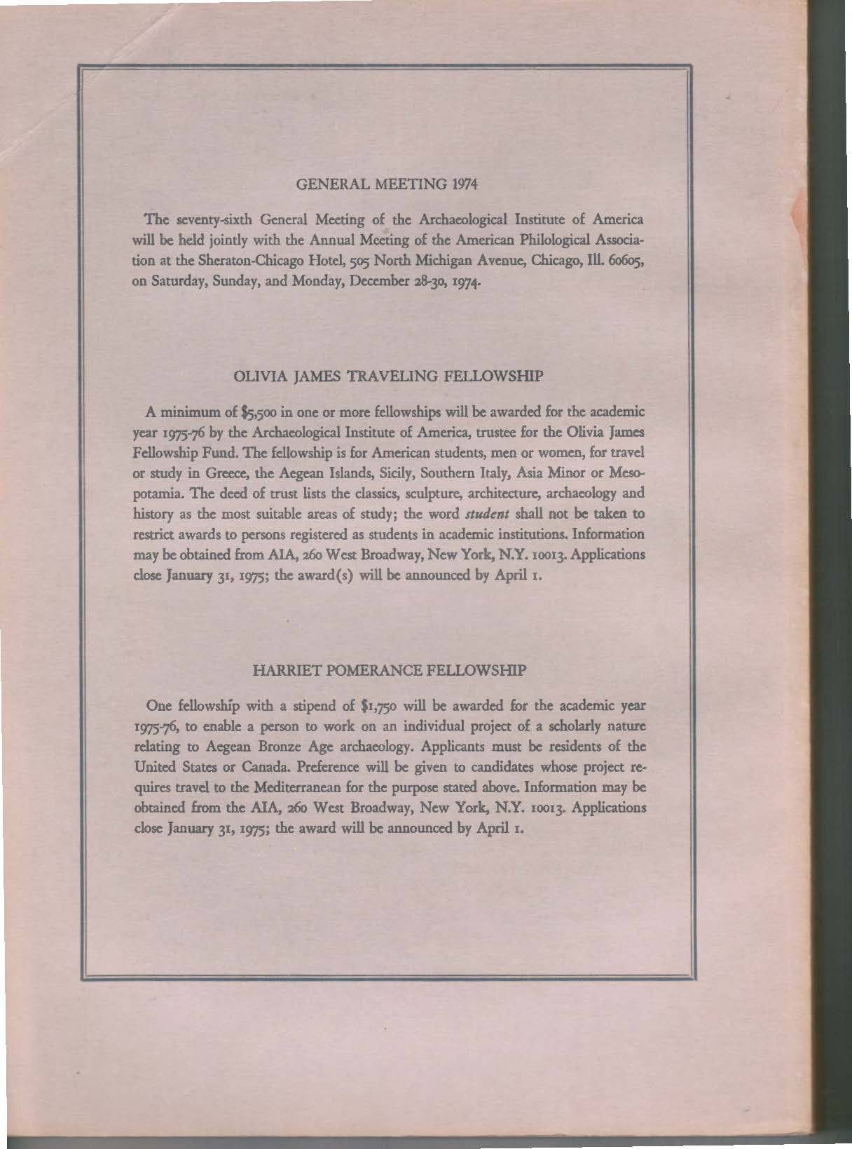 American Journal of Archaeology Vol. 78 No.4