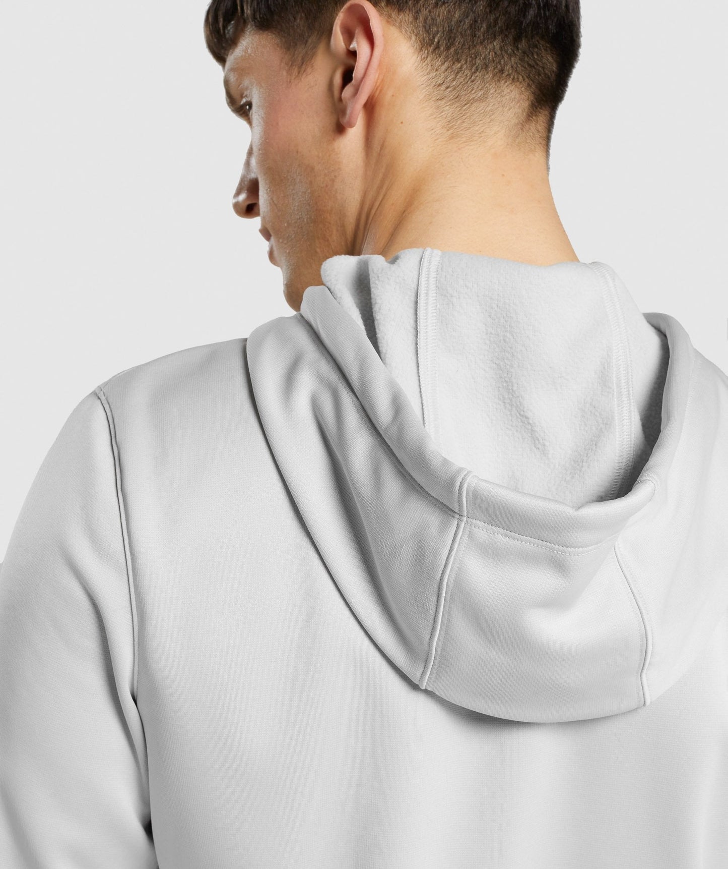 Gymshark Arrival Hoodie - Light Grey