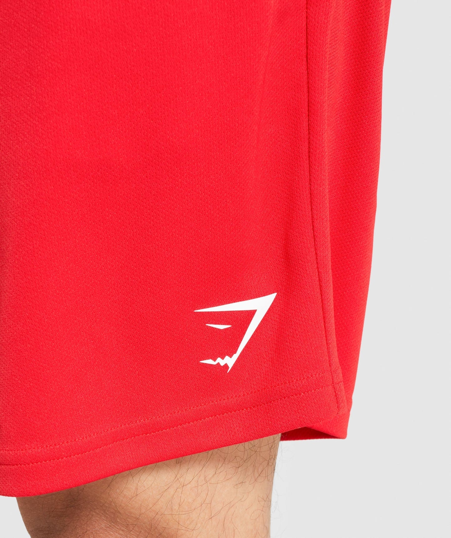 Gymshark Arrival Knitted Shorts - Red