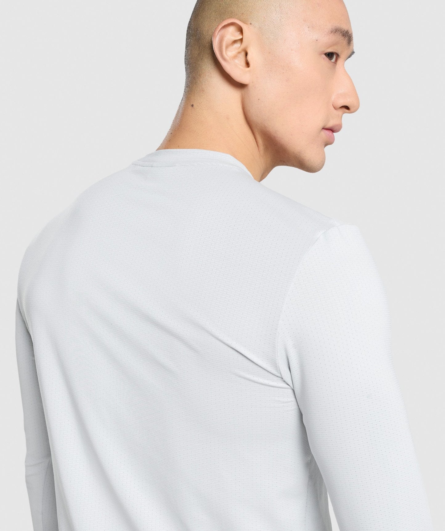 Gymshark Arrival Long Sleeve T-Shirt - Light Grey