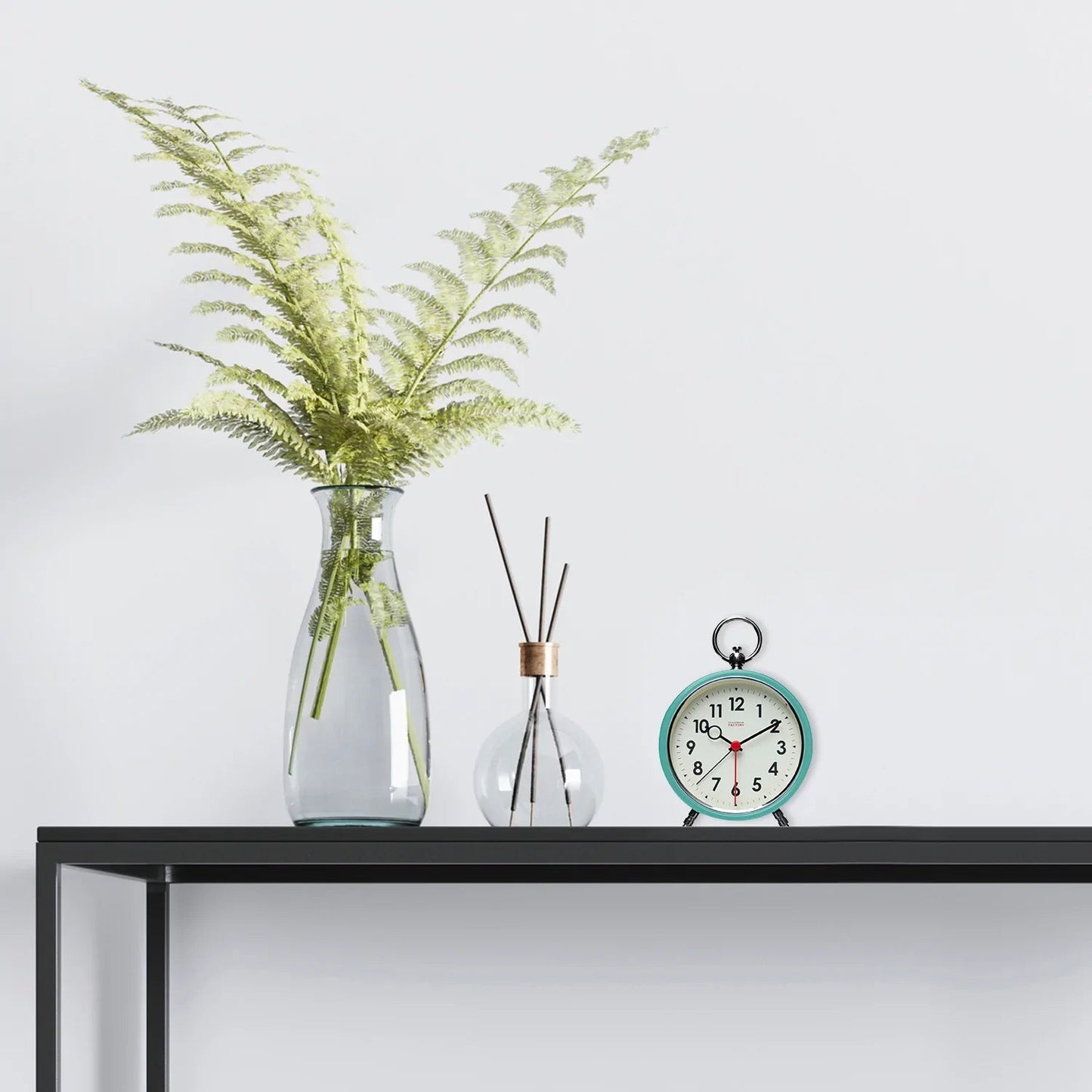 Factory Turquoise XL Wall Clock