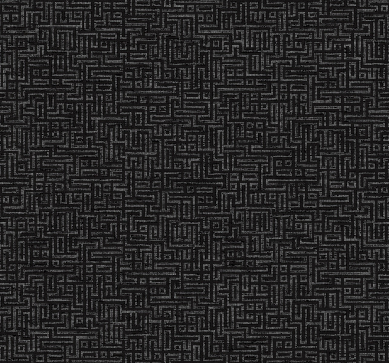 Sample Rockefellar Maze Onyx Wallpaper from Deco 2 by Collins & Company