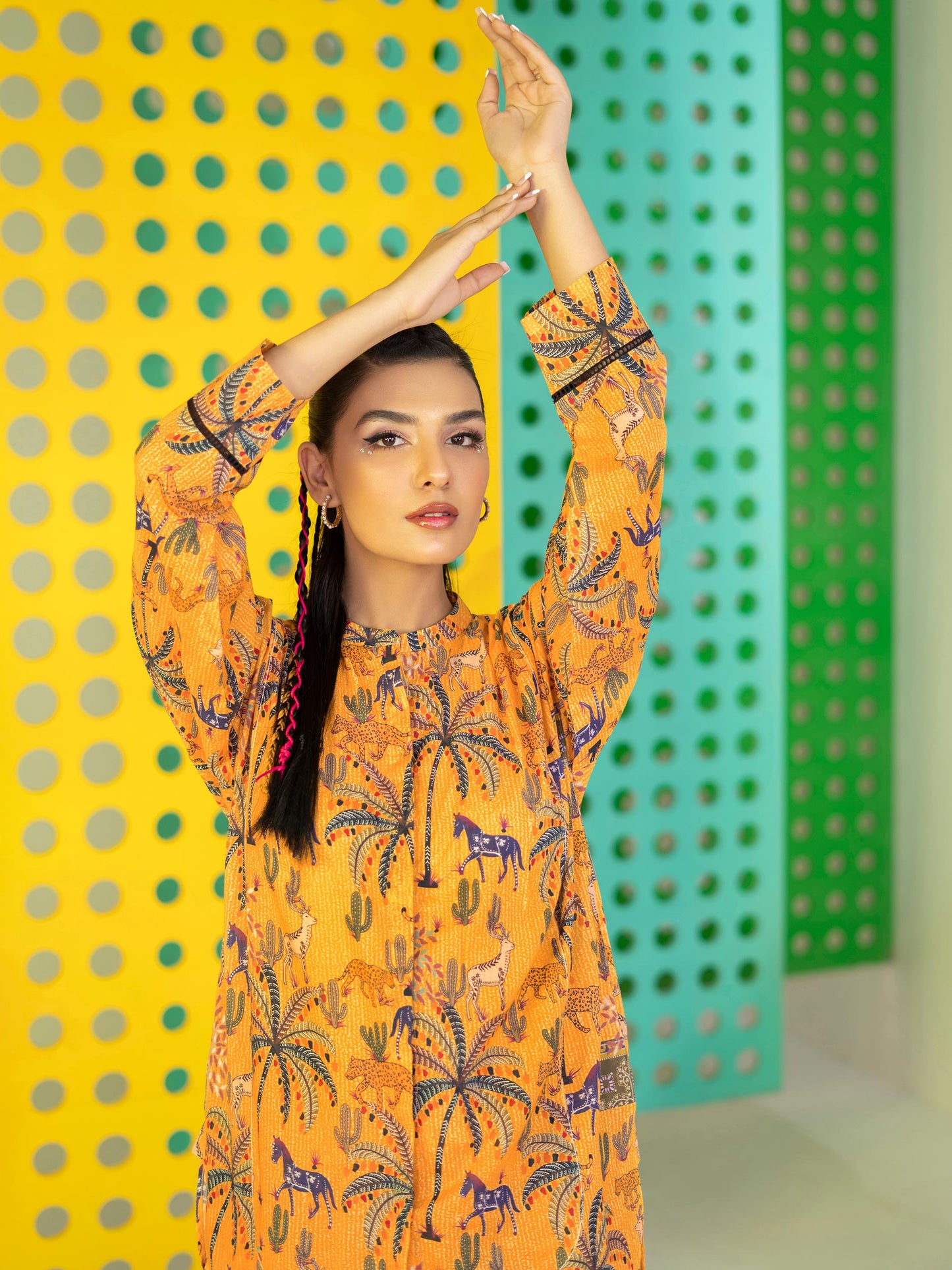 1 Piece Printed Lawn Shirt