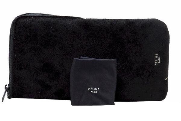 Celine Women's CL40033F 01B Black Round Sunglasses