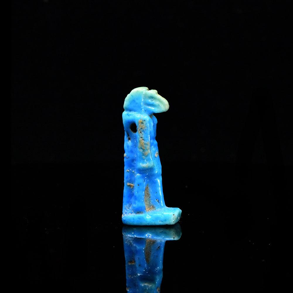An Egyptian Faience Amulet of Thoth, 21st Dynasty, ca 1069 - 945 BCE