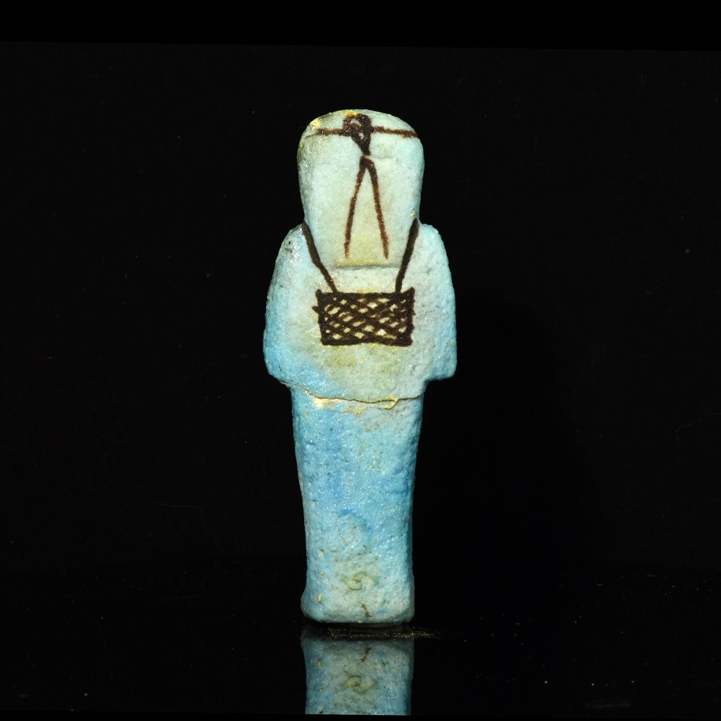 An Egyptian Faience Shabti for Tjenet-Osorkon, 21st Dynasty, ca. 1069 - 945 BCE