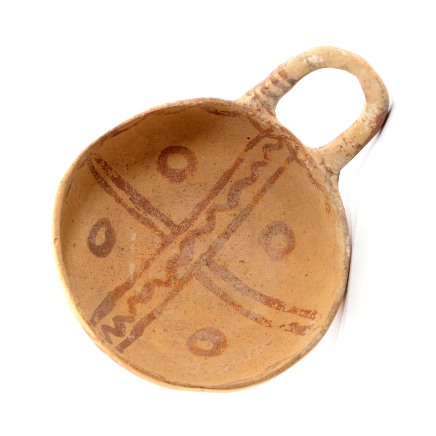 A Cypriot White Painted Ware Milk Jug, Middle Cypriot II-III, ca. 1850-1650 BCE
