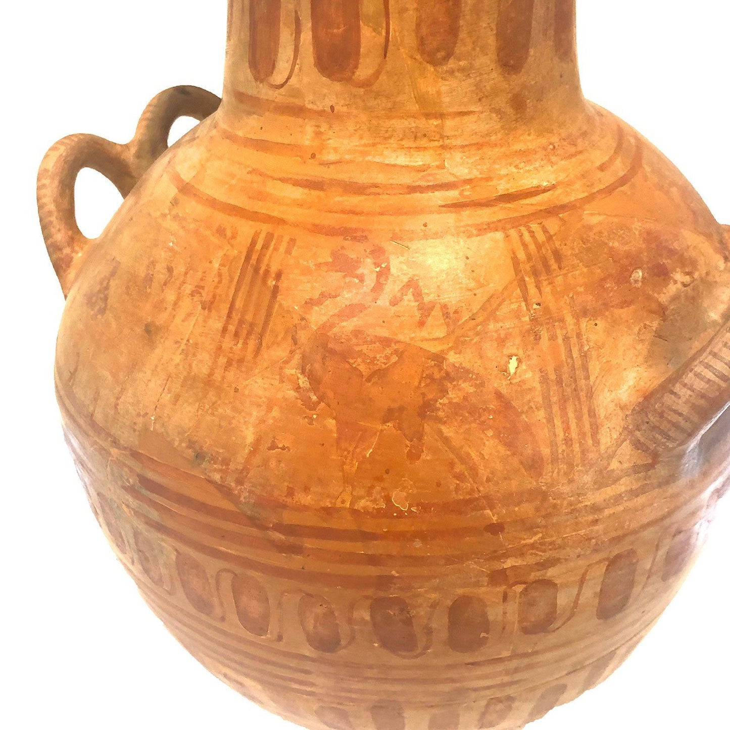A Greek Geometric Amphora, Geometric Period, ca. 8th - 6th century BCE
