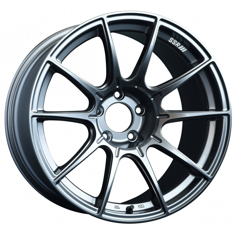 SSR GTX01 18x10.5" +22 5x114.3 Wheel in Dark Silver