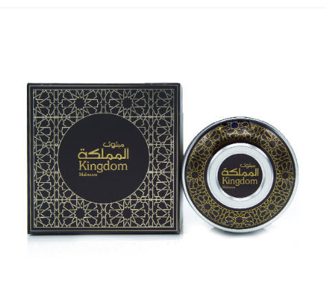 Bakhoor Kingdom Mabthoth Incense Gold 120 gm Arabian Oud Perfumes