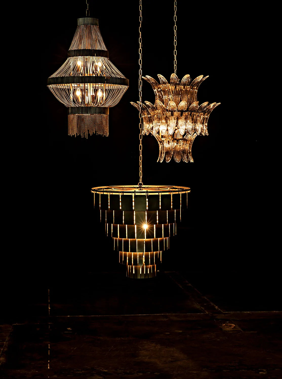 Shield Chandelier