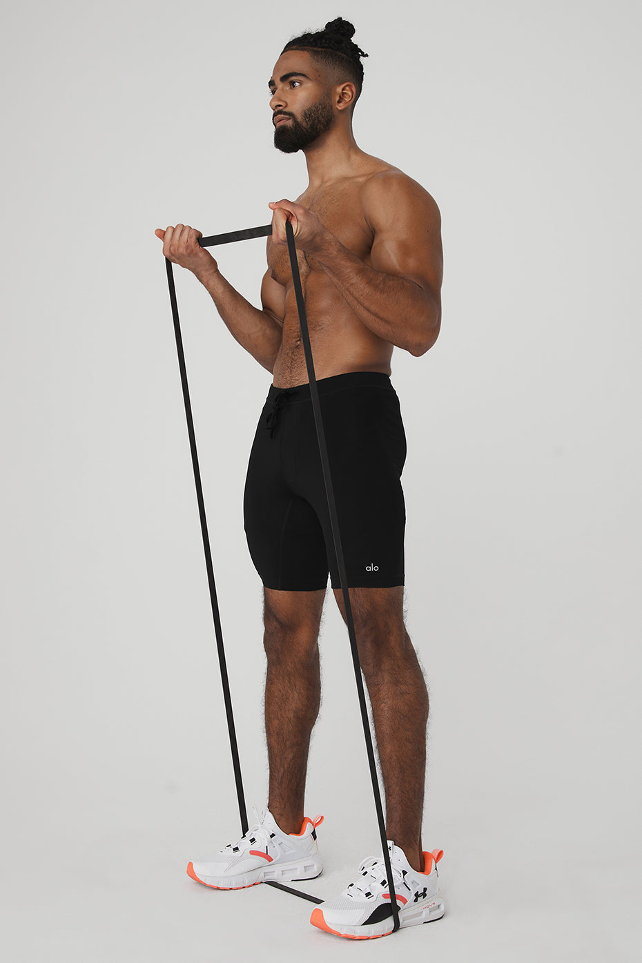 9” Warrior Compression Short - Jet Black