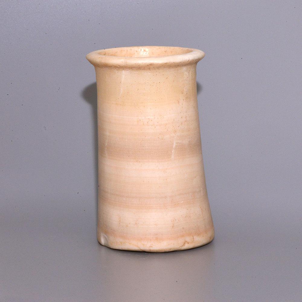 A Sumerian Calcite Cylinder Vessel, ca. 2100-1600 BCE