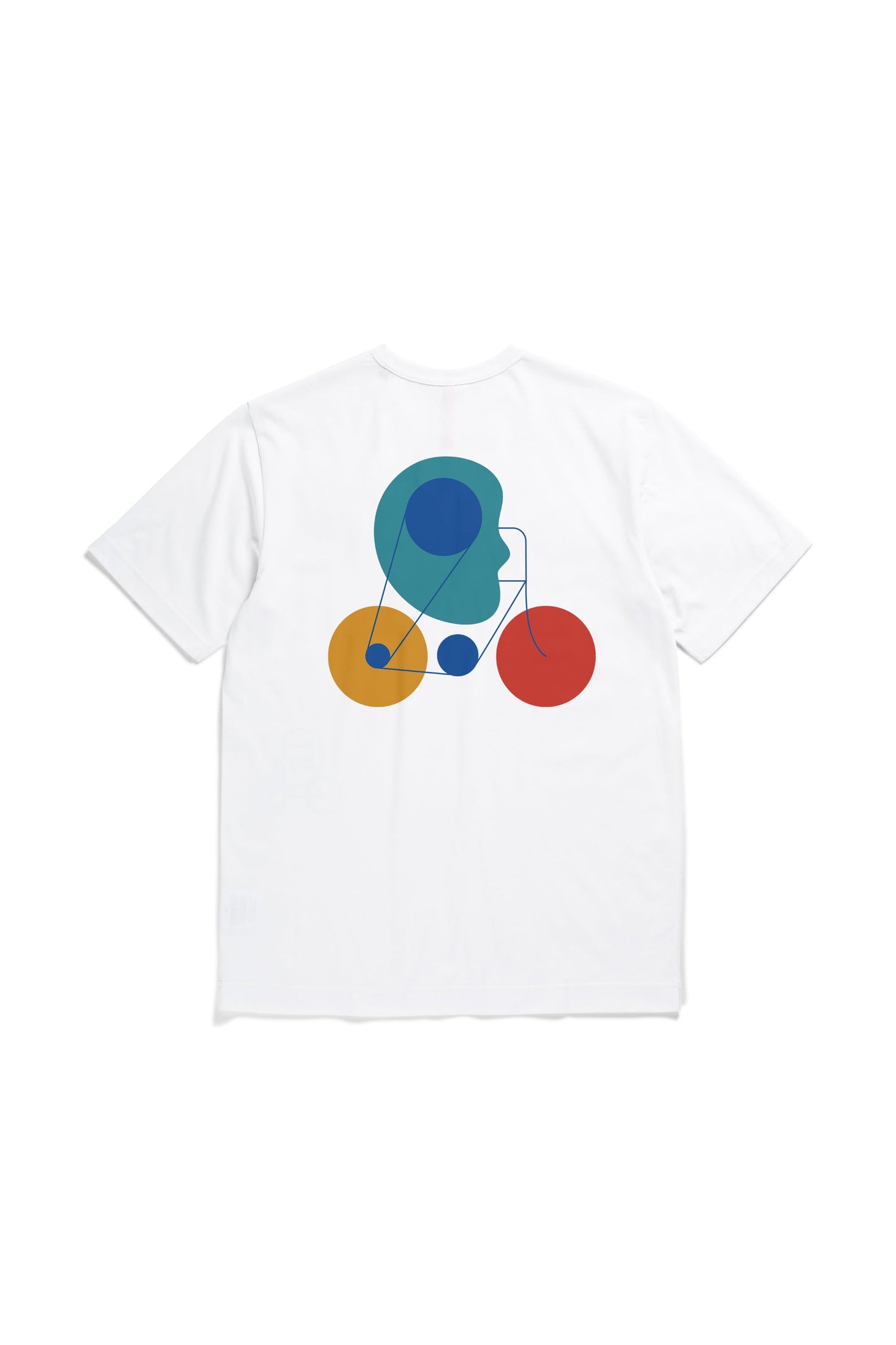 Norse Projects x GM Joakim McTechridge Bike Short Sleeve T-Shirt in White