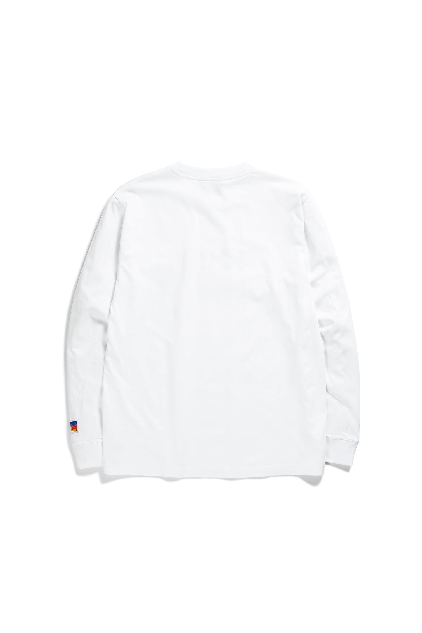 Norse Projects x GM Johannes Logo Long Sleeve T-Shirt in White