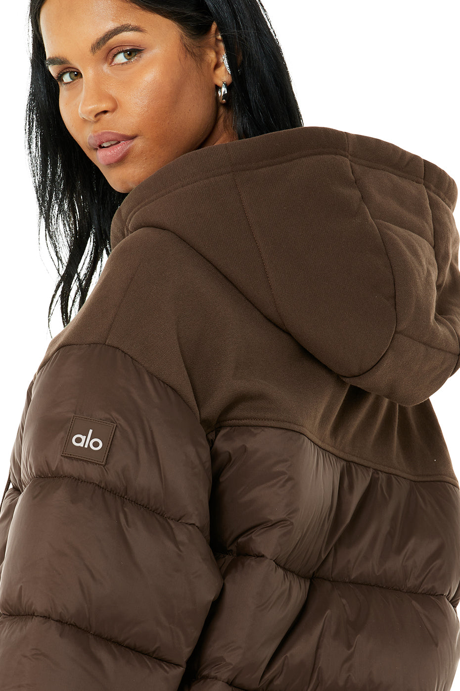 Mash Up Jacket & Sweatpant Set - Espresso