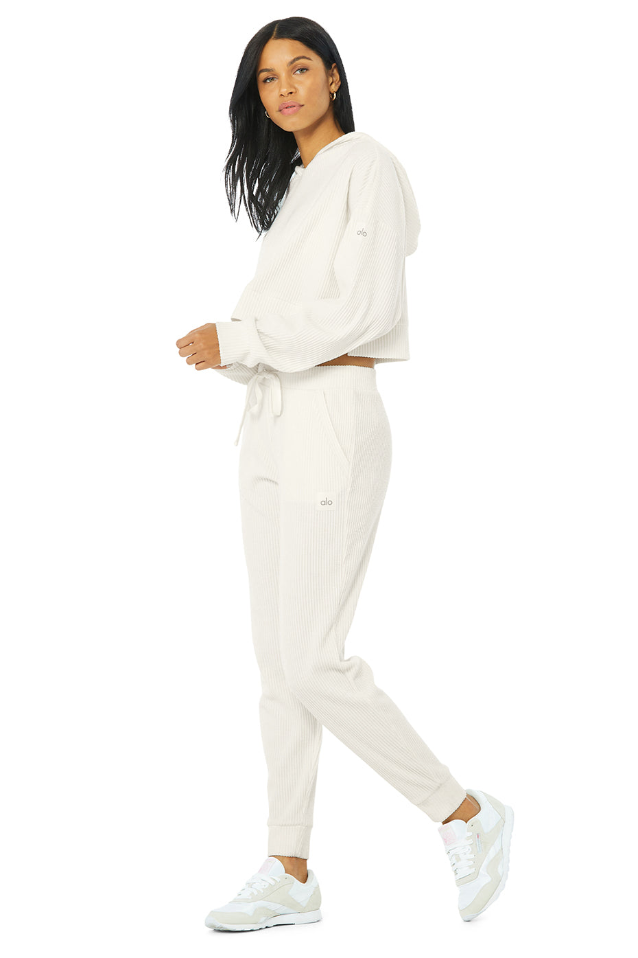 Muse Sweatpant & Hoodie Set - Ivory