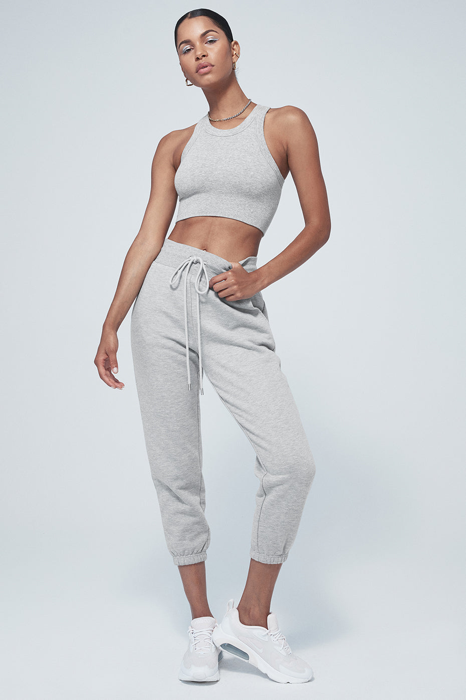 7/8 Easy Sweatpant - Athletic Heather Grey