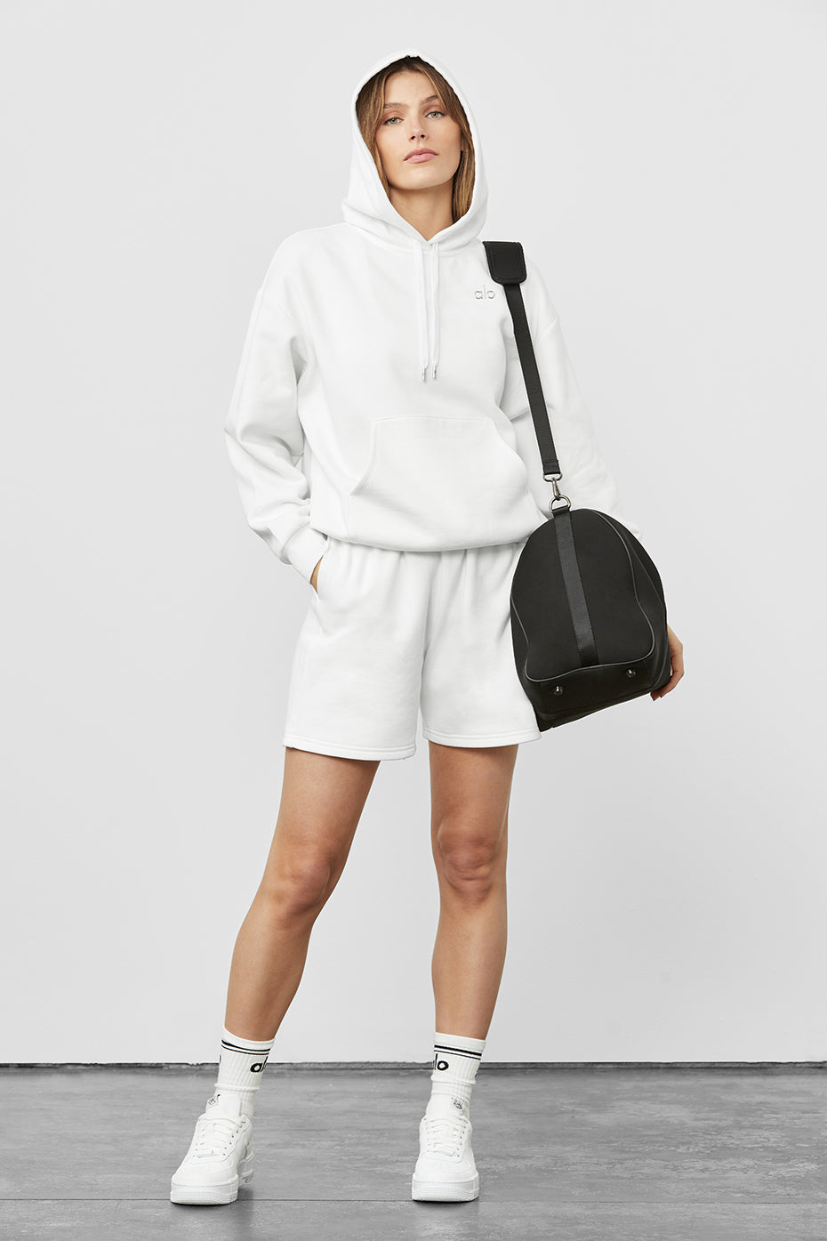 Accolade Sweat Short - White