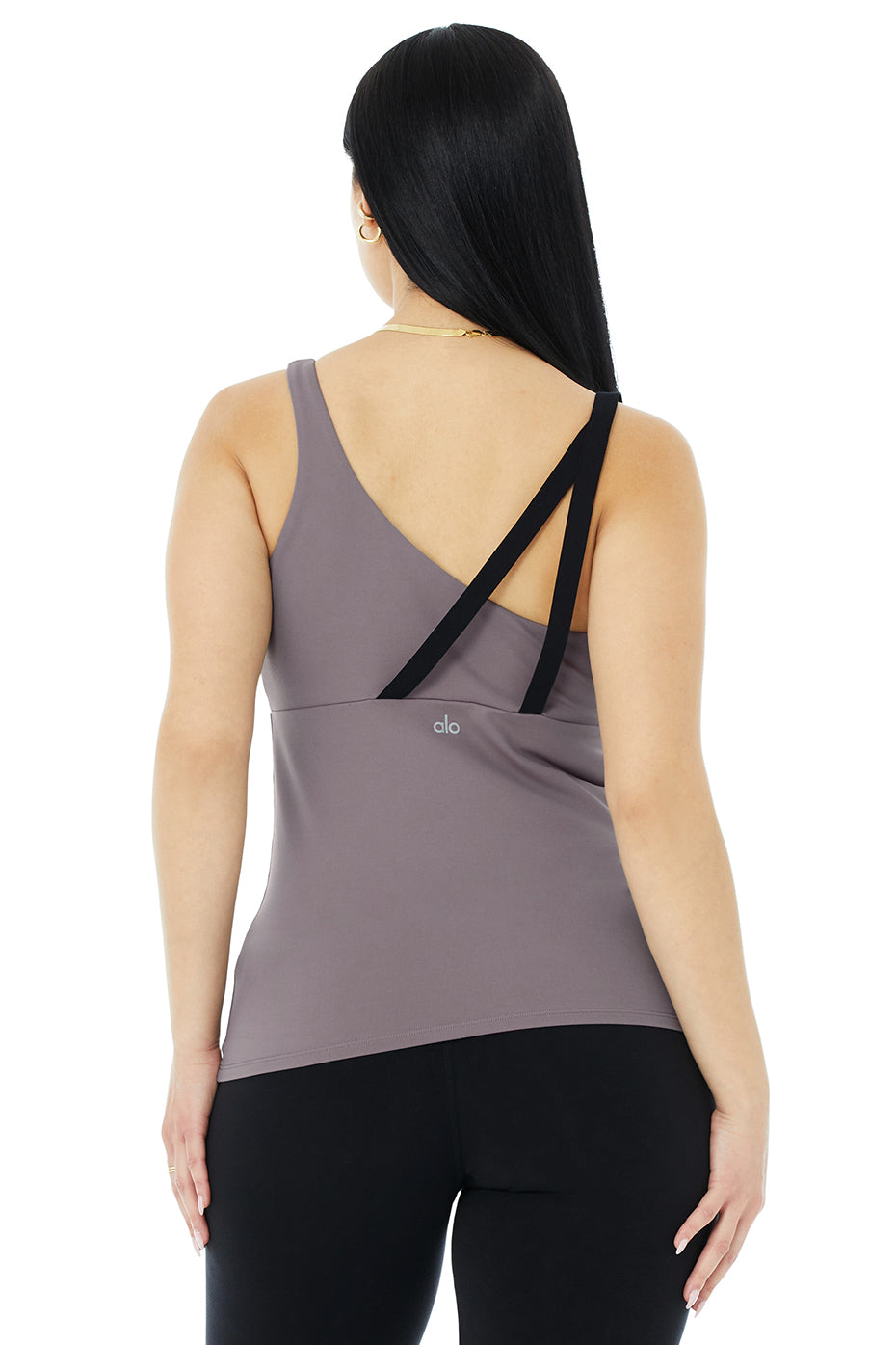 Repose Tank - Purple Dusk/Black