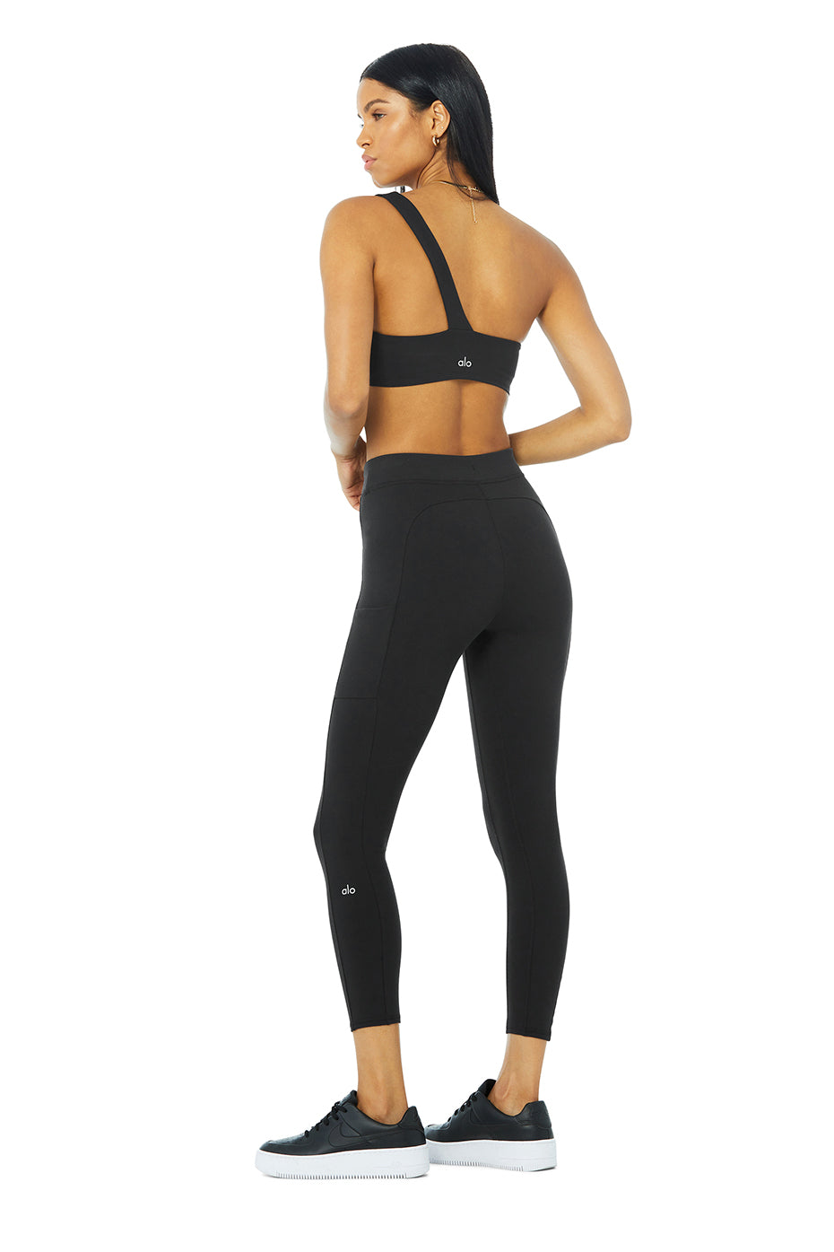 Pixie Bra & 7/8 High-Waist Checkpoint Legging Set