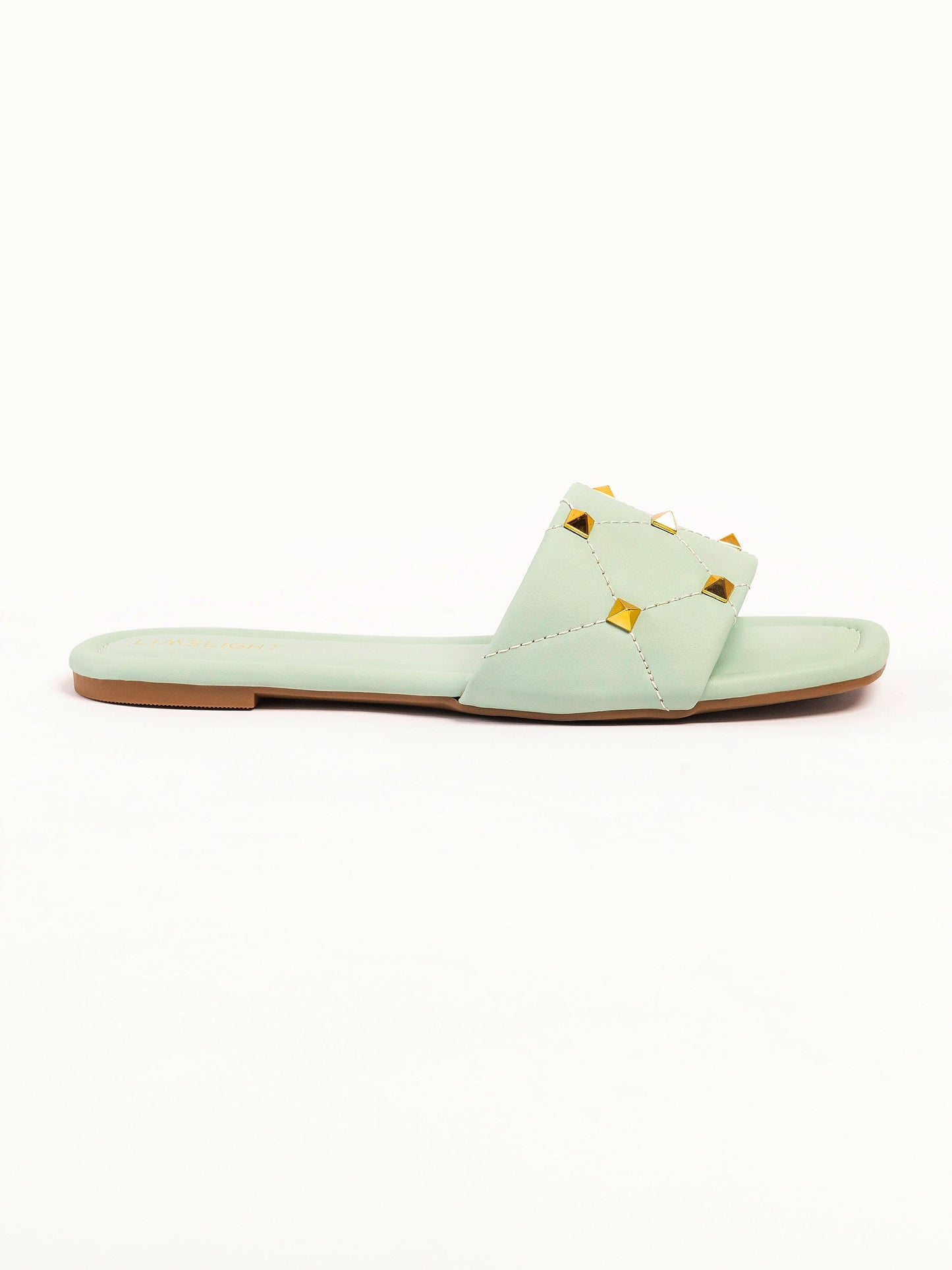 Metallic Crisscross Flats