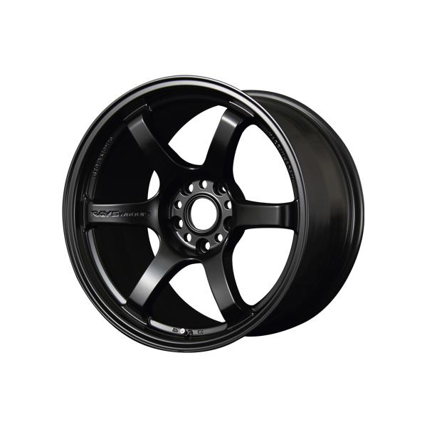 Gram Lights 57DR 19x9.5 +25 5-114.3 Semi Gloss Black Wheel