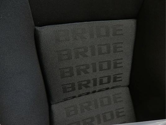 Bride Zeta III Type-XL - Black Logo - FRP
