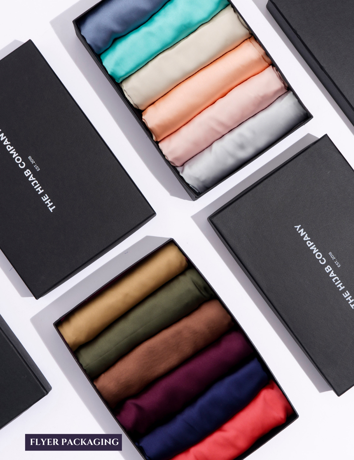 Satin Silk - Bundle of 6 - Flyer Packaging