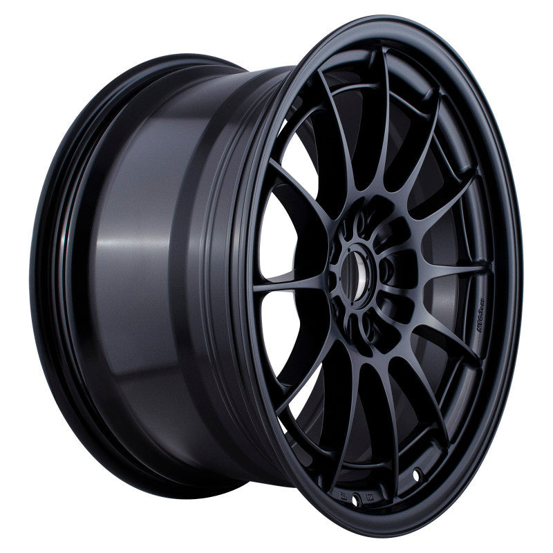 Enkei NT03+M 18x9.5 5x114.3 40mm Offset 72.6mm Bore Black Wheel G35/350Z (enk3658956540BK)