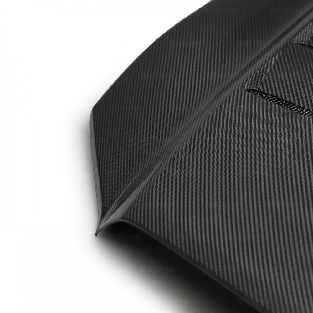 Seibon 2015+ Toyota Tacoma TS-Style Carbon Fiber Hood (seiHD18TYTA-TS)