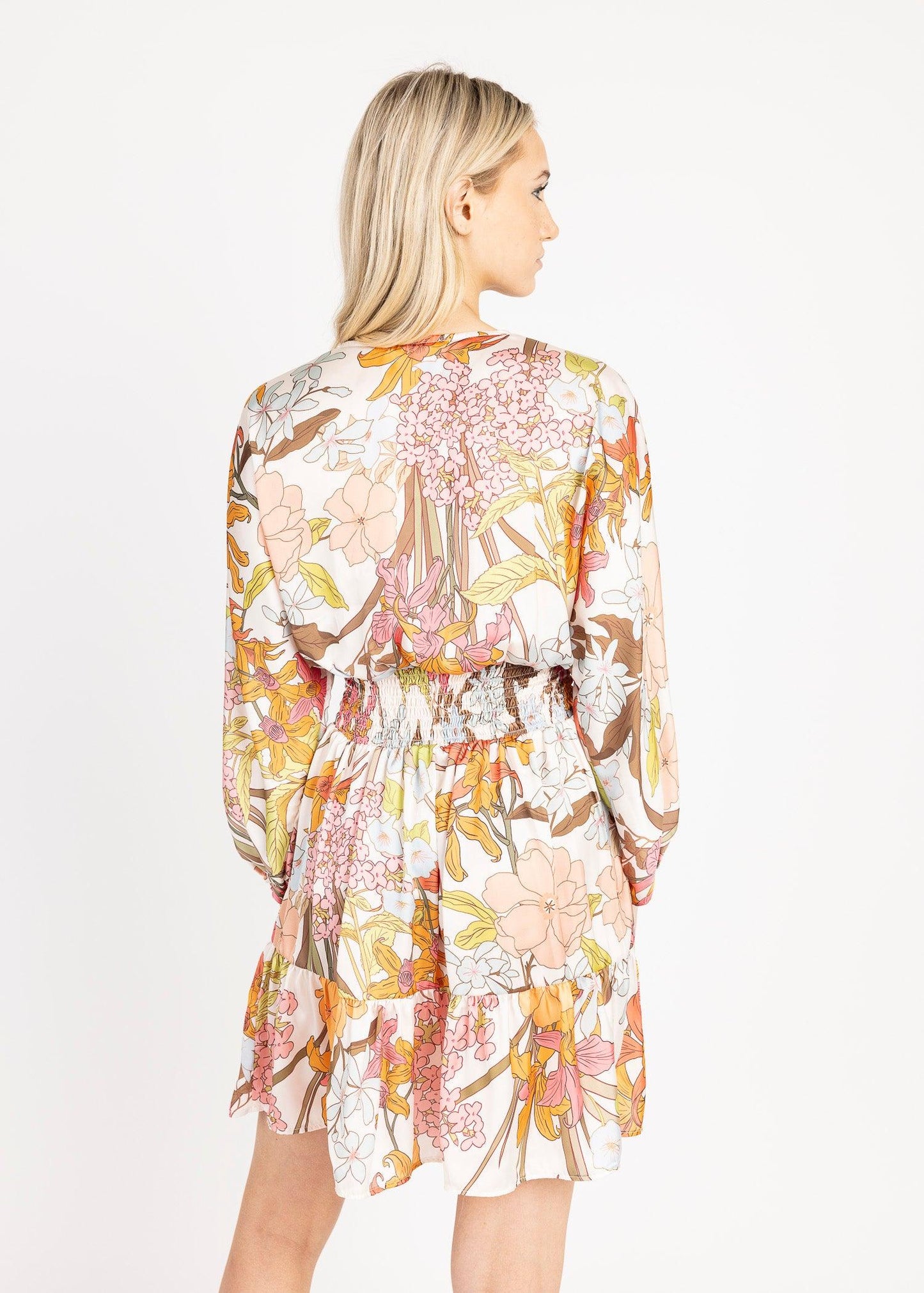 IZZY MINI DRESS print