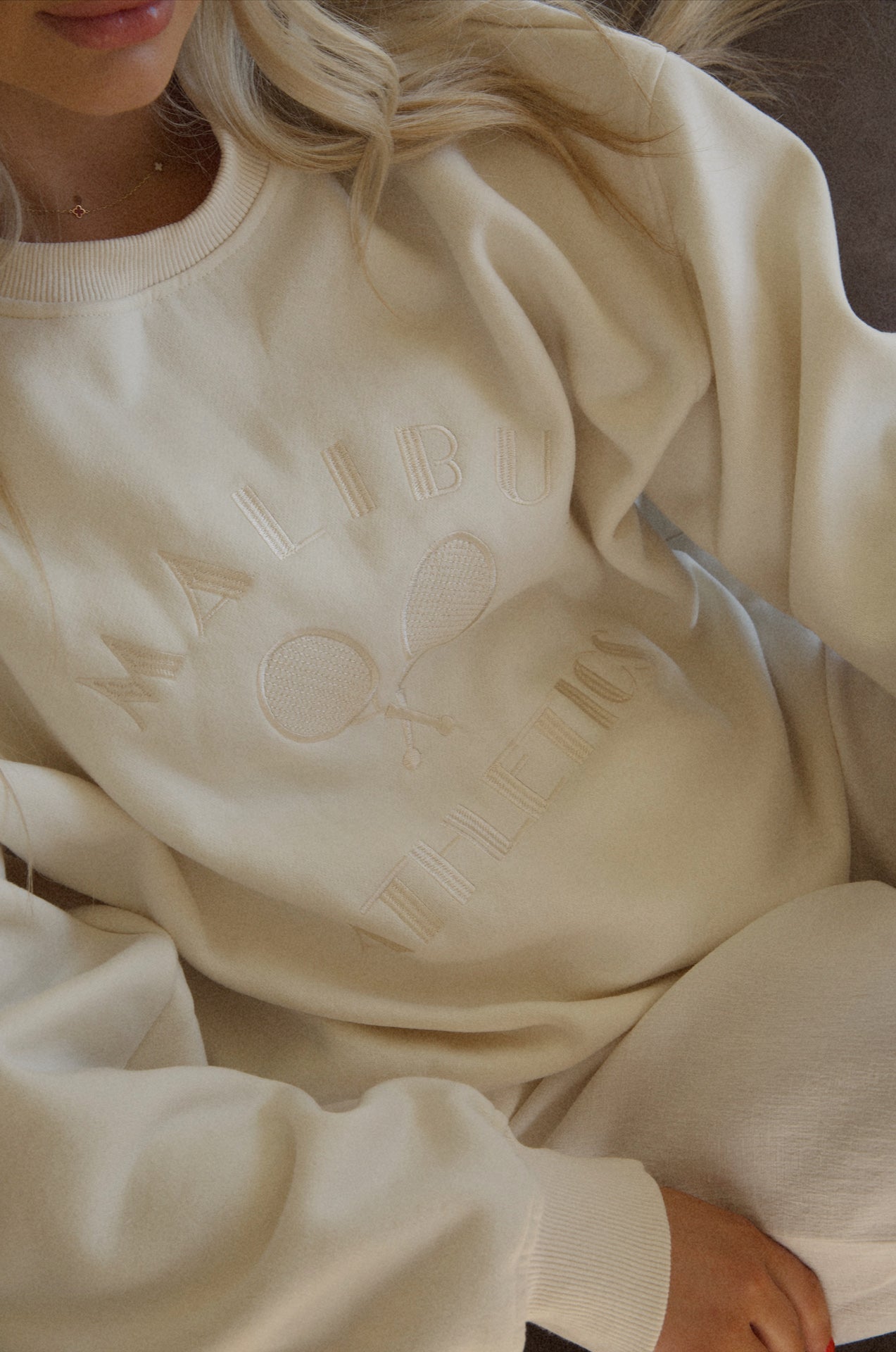 Malibu Sweatshirt - Cream
