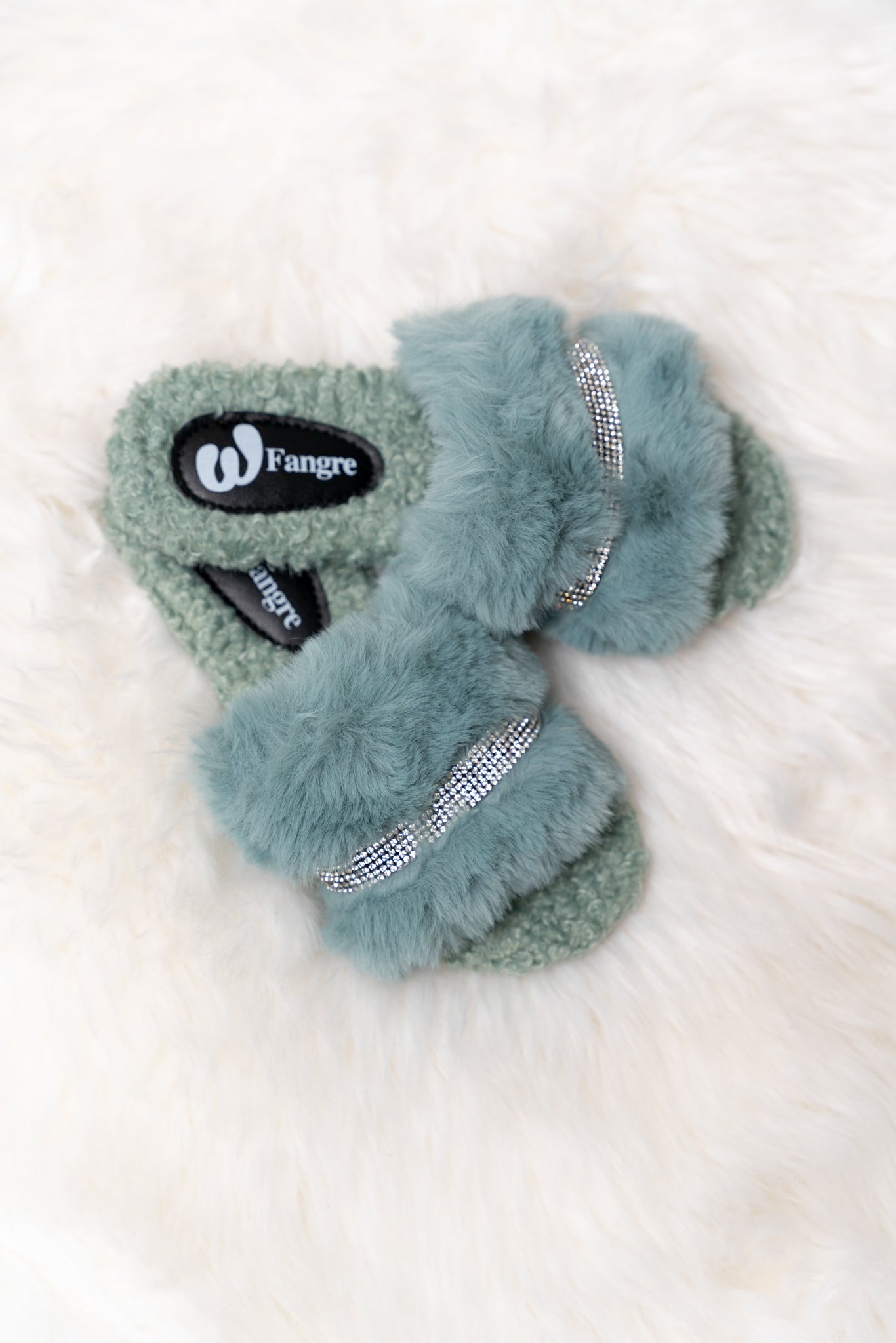 Papuci Cami Verde prafuit