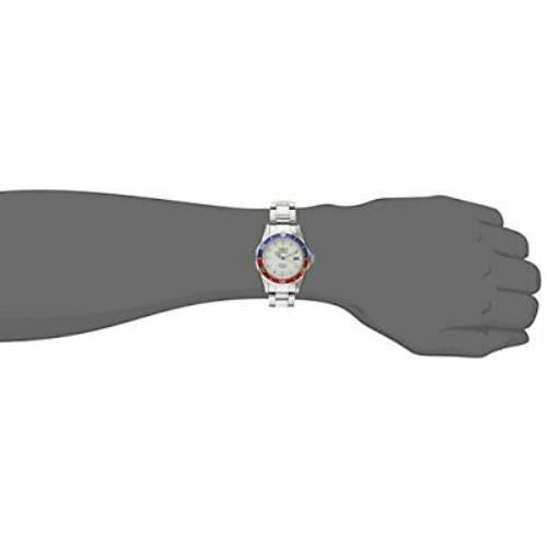 Invicta Pro Diver Quartz White Dial Pepsi Bezel Men's Watch 8933