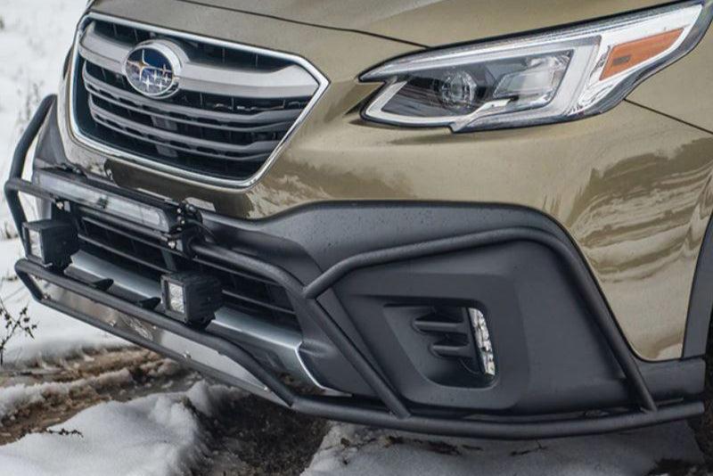 LP Aventure 2020+ Subaru Outback Big Bumper Guard - Powder Coated (lpaFLP-OBA-20-GUARD-B+OPC)