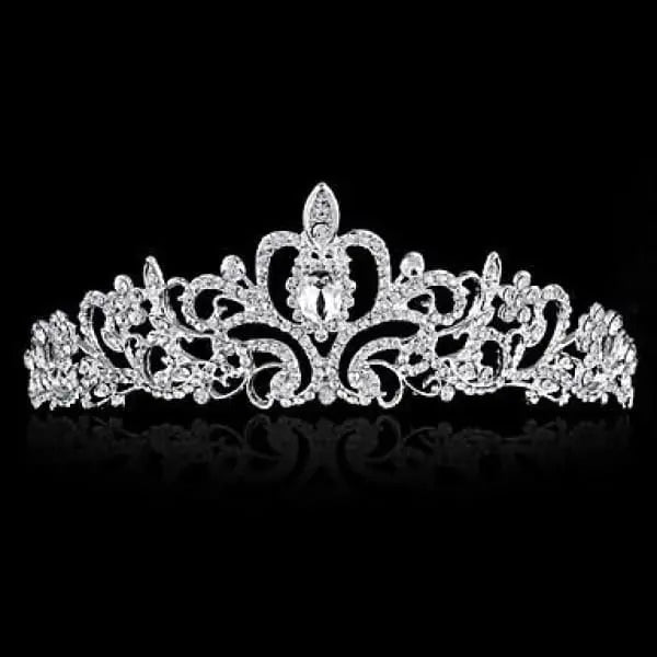 Rhinestone Alloy Tiara/Crown ss