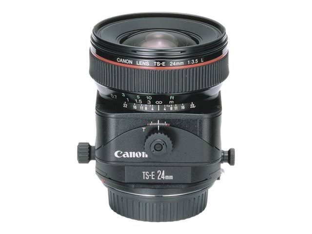 Canon TS E Tilt-Shift Lens for Canon EF - 24mm - F/3.5